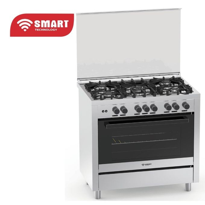 SMART TECHNOLOGY Gazinière 5 Feux Automatique