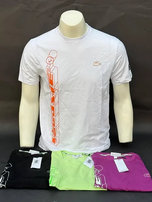 T-shirt col rond Lacoste