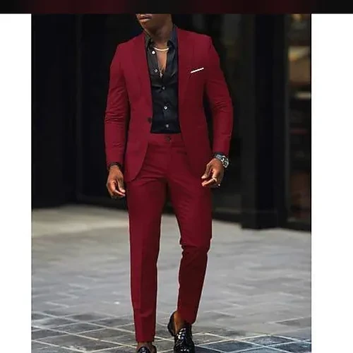 Complet costume rouge