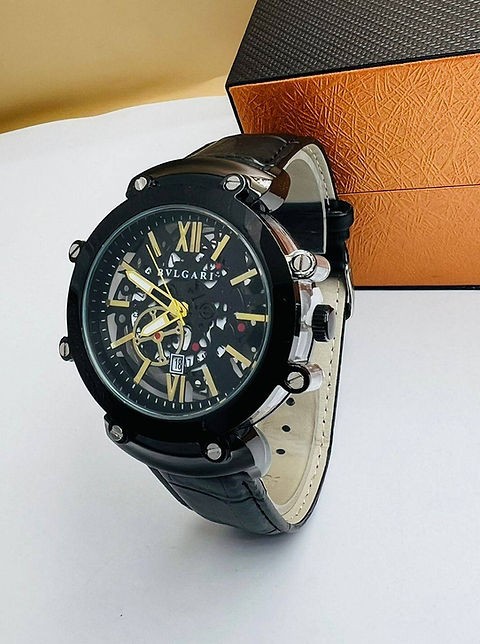 Montre BVlGARI Fond-noir