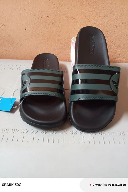 Sandale Adidas Noir-vert