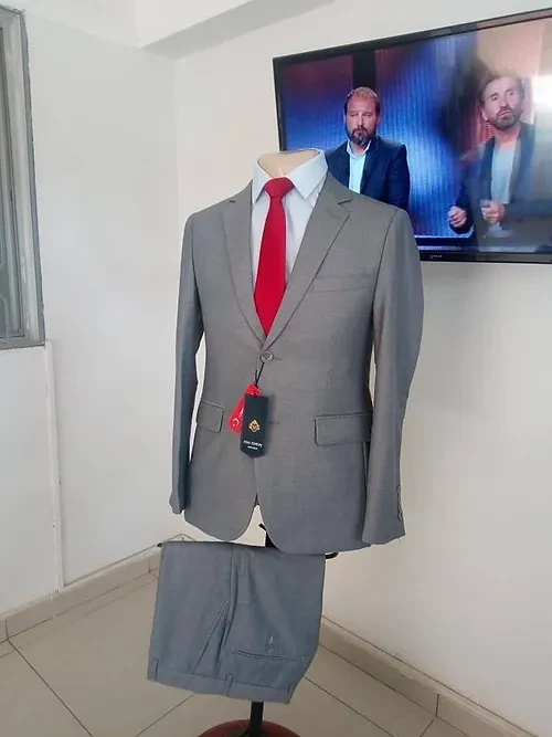 Complet costume gris
