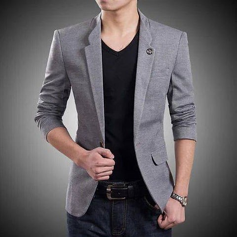 Veste Blazer-Gris