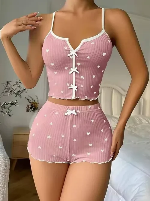 Super Pyjamas femme Haut & Culotte Très Classe