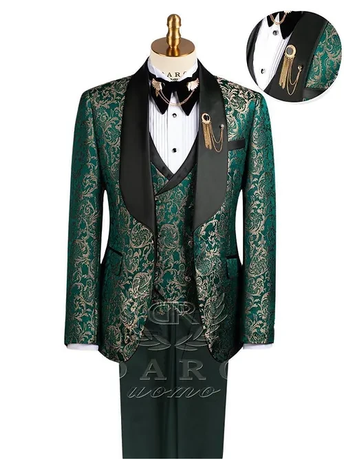 Costume Daro Uomo vert