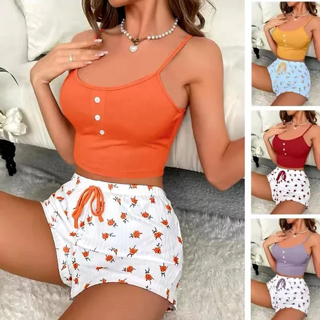 Fashion Chic Pyjamas En Polyester Dentelle Très Classe